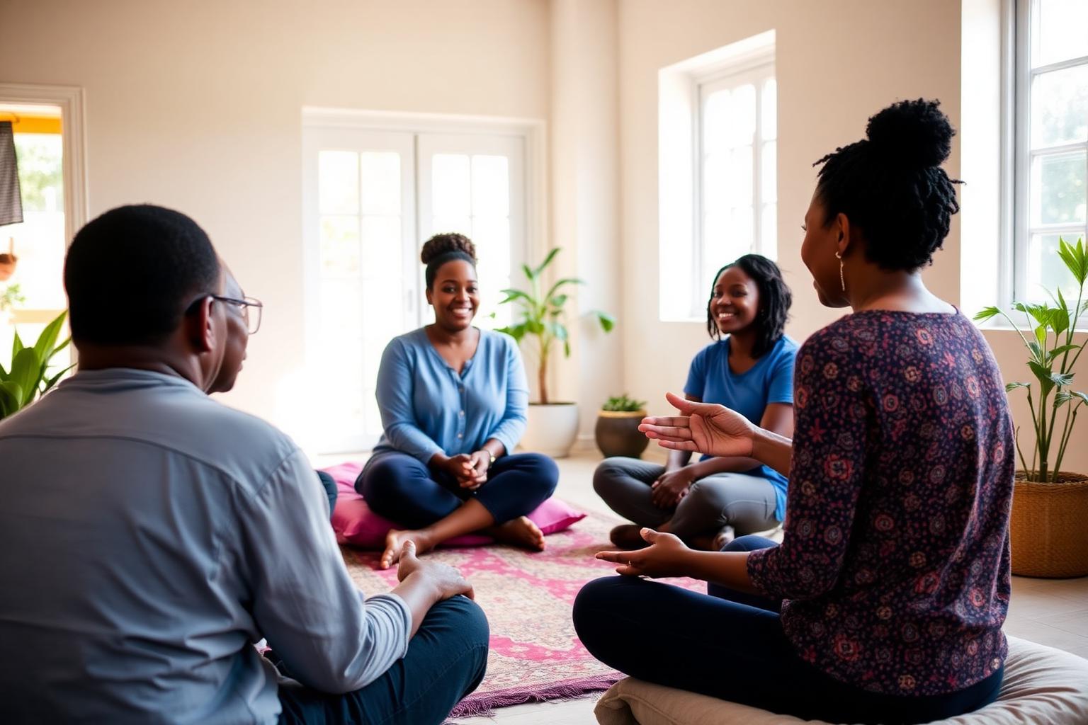 A community wellness workshop